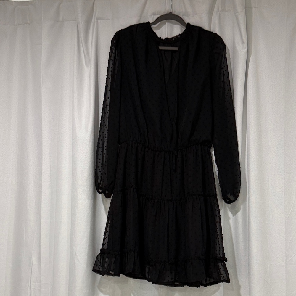 Amazon Black Long Sleeve Dress